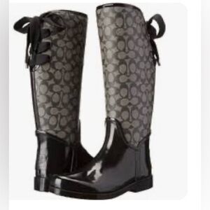 Coach Tristee Lace-up Back Corset Rainboots